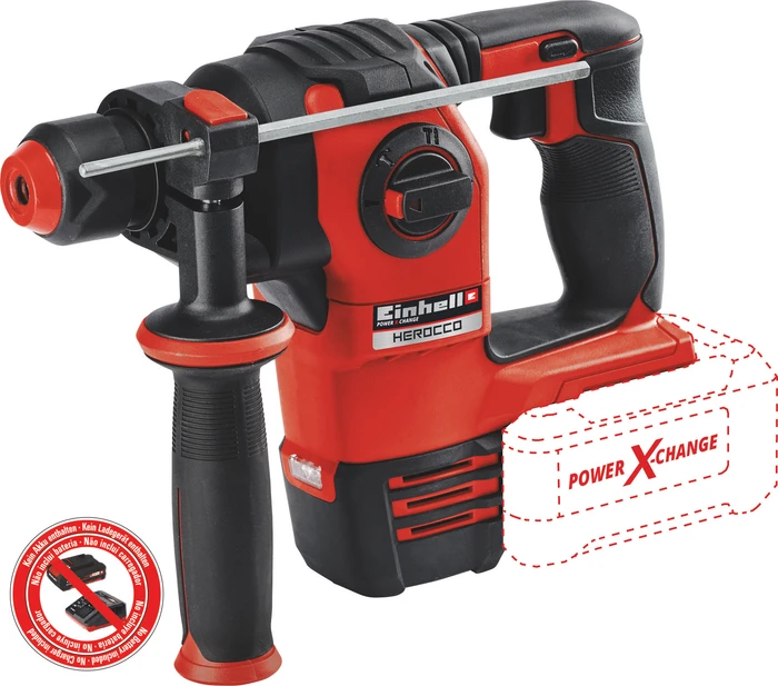 EINHELL Profi-Bohrhammer AKU HEROCCO 18/20, 4513900 (ohne AKKU)