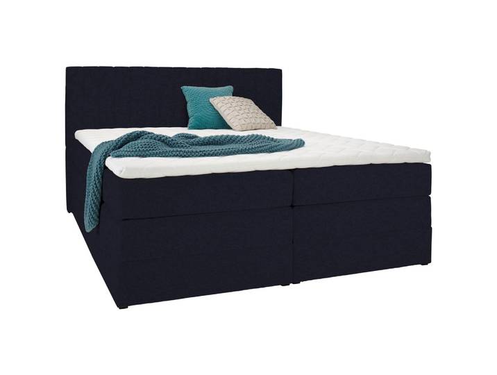Boxspringbett Simon in Schwarz ca. 180x200cm
