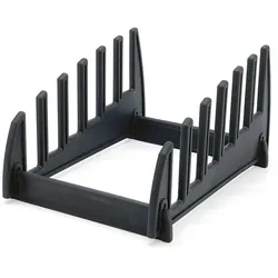 10x Schneidbretthalter,Schwarz,320x230x(H)160mm