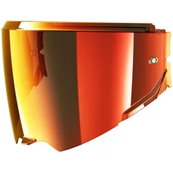 Shark Visier für Helm Oxo iridium rot für Helmgröße XS / S / M