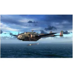 ICM HP.52 Hampden TB.Mk.I WWII British torpedo bomber