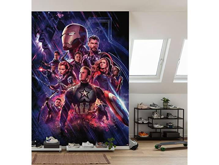 Komar Avengers Endgame Movie Poster 4 pièces Multicolore 184 x 254 cm
