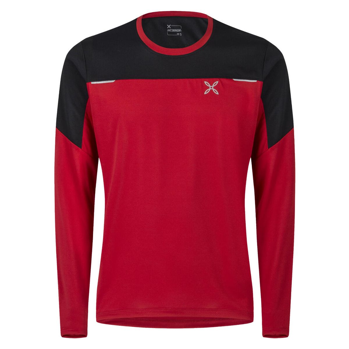 Montura High Maglia rosso/black (1090) L MMGH01XS-JS616-1090-L