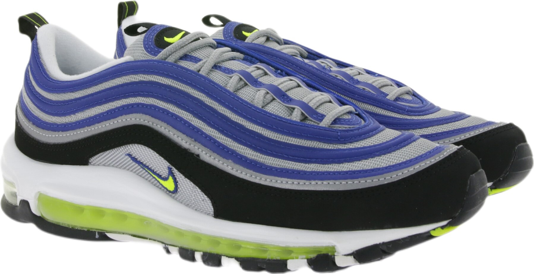 NIKE AIR MAX 97 OG Herren Lauf-Schuhe mit reflektierenden Details Sneaker DM0028 400 Bunt, Größe:43