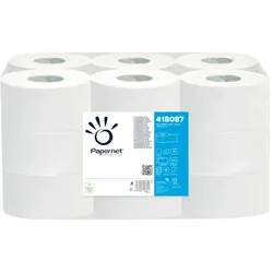 Toilettenpapier (Jumbo) 120mts 2Fls Papernet 422428 12un