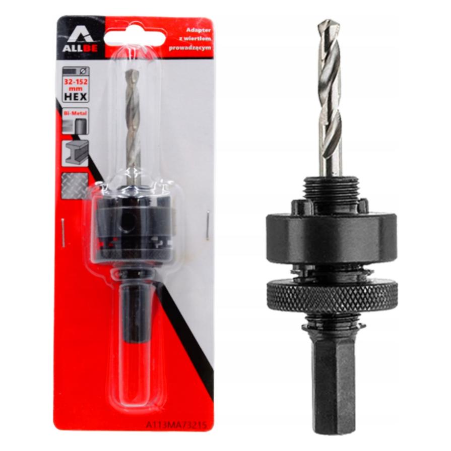 Awtools Adapter für Lochsägen mit Zentrierspitze 32-Sechskant (62428167)