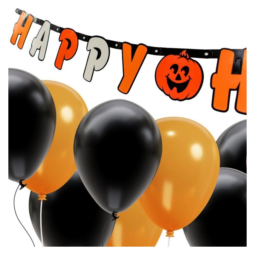 Free & Easy Dekoset - Happy Halloween - 14 Teile (14 Stk.) (491662590)