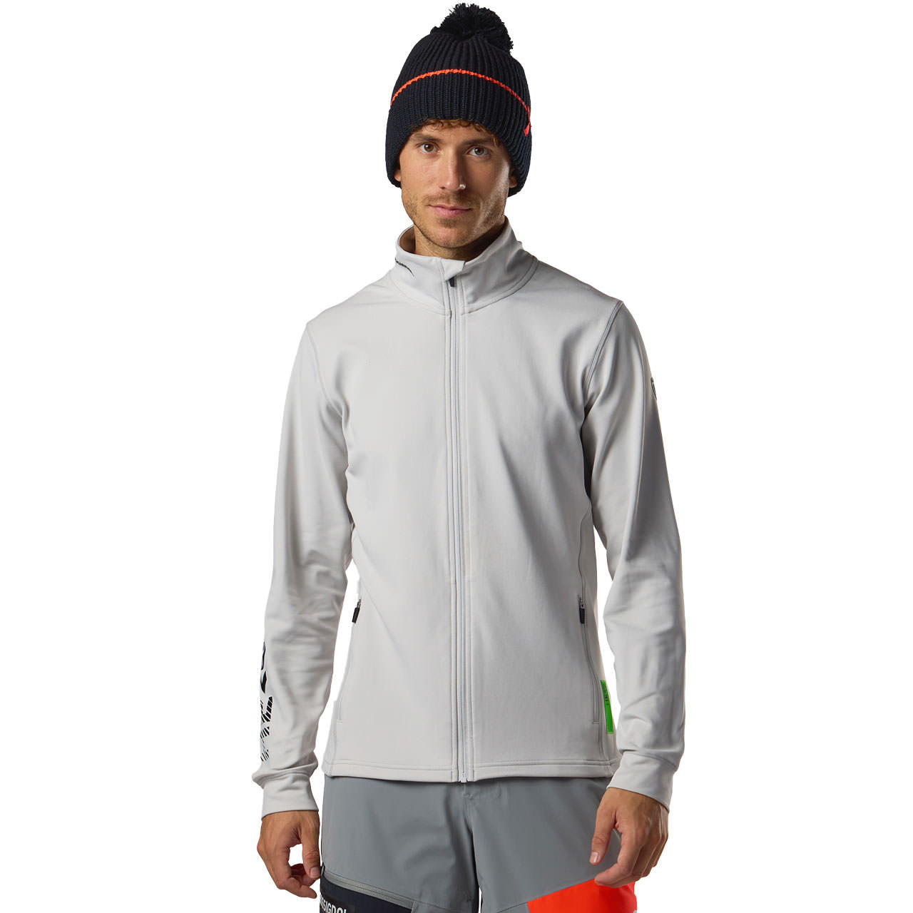 Rossignol Skiwear Herren Fleecejacke HERO light grey - XL