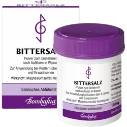 Bittersalz (magnesiumsulfat) 100 G