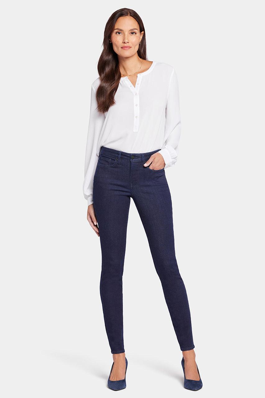 Ami Skinny Jeans Donkerblauw Premium Denim | Rinse