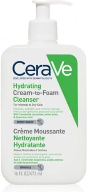 CeraVe Cream To Foam Cleanser 473ml