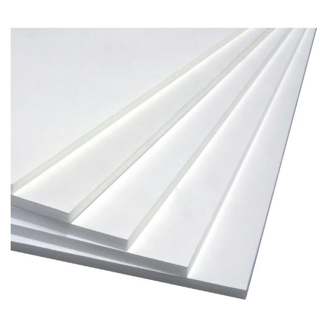 Kangaro foamboard - 50x70 - 5mm - wit - doos van 15 stuks - zelfklevend - K-0075-005-ZK (K-0075-005-ZK)