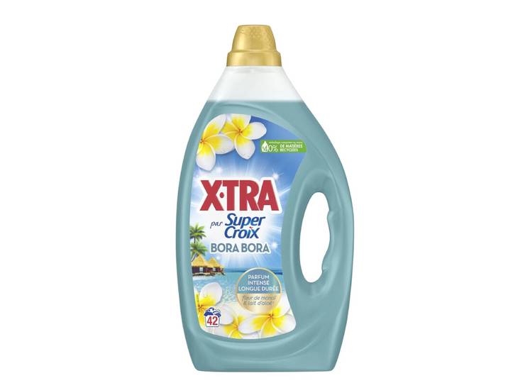 SUPER CROIX Lessive liquide Monoï Flower &amp; Aloe Vera 1,89 L
