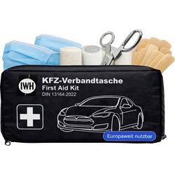 IWH 023513 KFZ-Verbandtasche schwarz Verbandtasche DIN 13164, DIN 13164 02-2022 1 St.