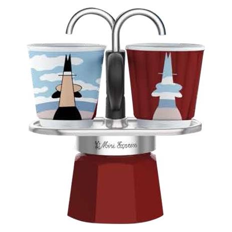 Bialetti MINI EXPRESS Set Magrite (2 Tassen) (0001406)