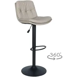2er-Set Carmen CASCADE Barhocker – Beige