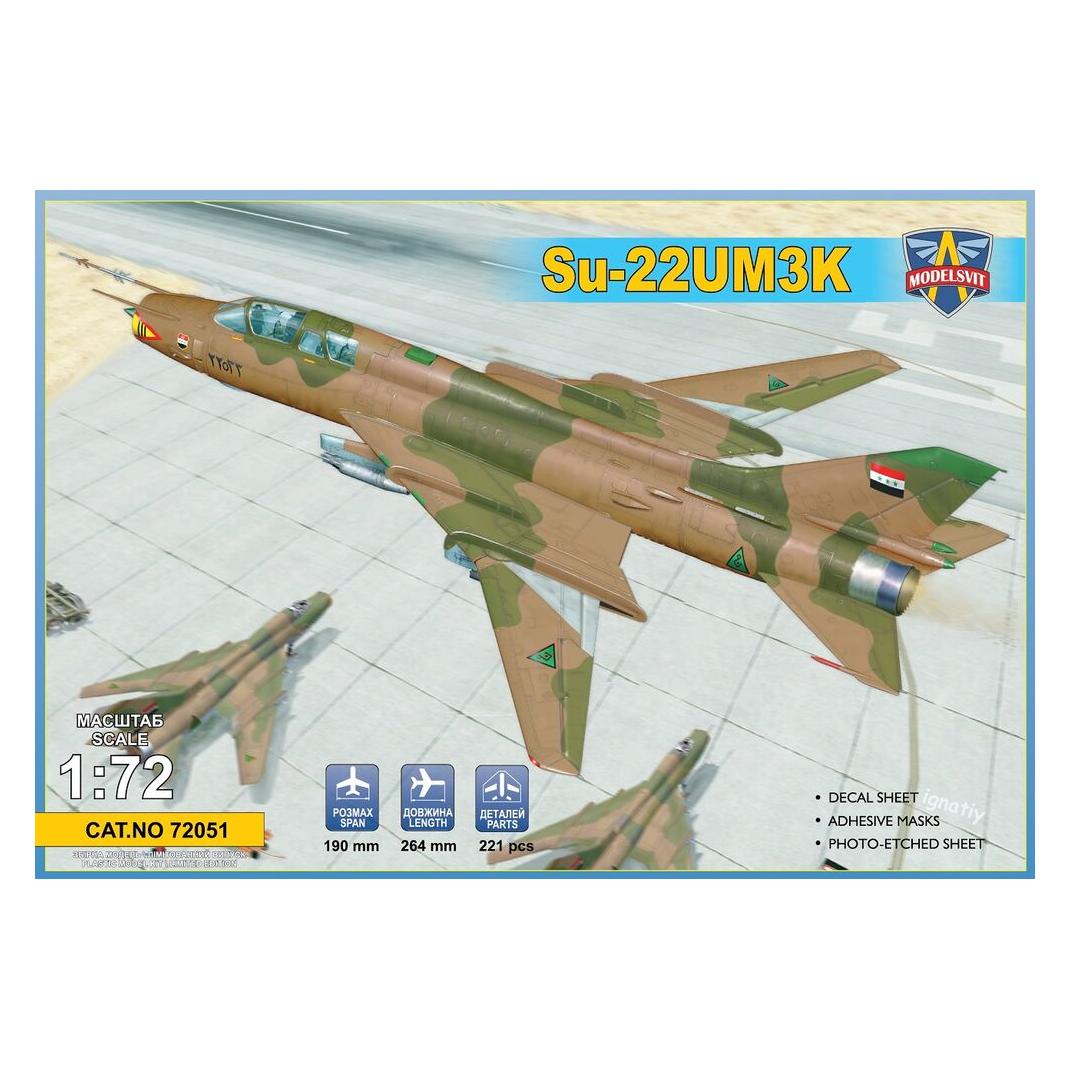 Modelsvit Su-22UM3K advanced two-seat trainer (MSVIT72051)