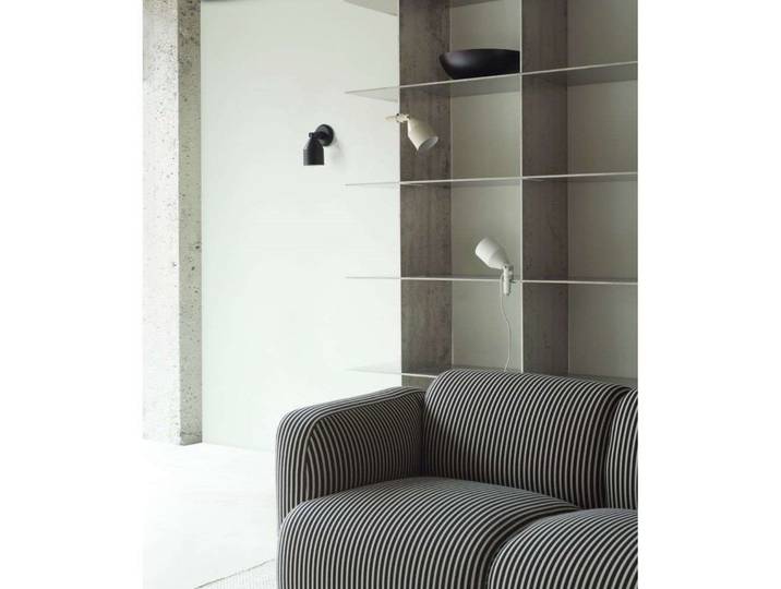 Klip Wandleuchte Black - Normann Copenhagen - Wohnzimmer - Metall