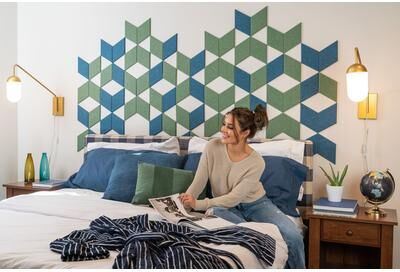 Felt Right Butterfly   Sound Dampening Pinnable Tiles