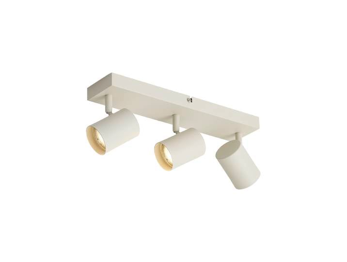 Spot de plafond moderne beige 3 lumières réglable - Jeana
