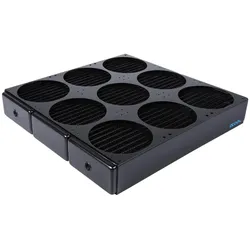 Alphacool 14391 Computerkühlsystemteil/-zubehör Heizkörper (120 mm), Wasserkühlung Radiator, Schwarz