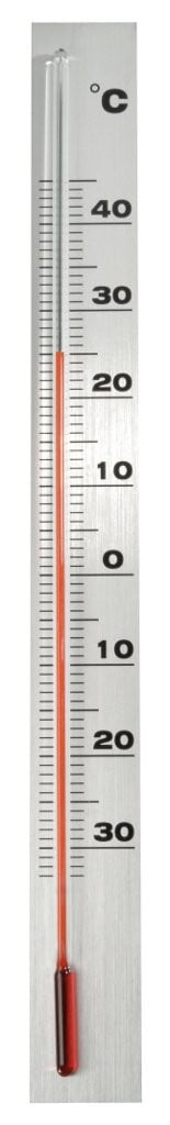 Naturea aluminium thermometer