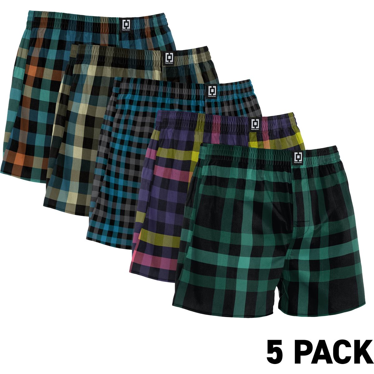 Horsefeathers Sonny 5PACK Boxer Shorts bundle 4 XXL AM286D-bundle 4-XXL