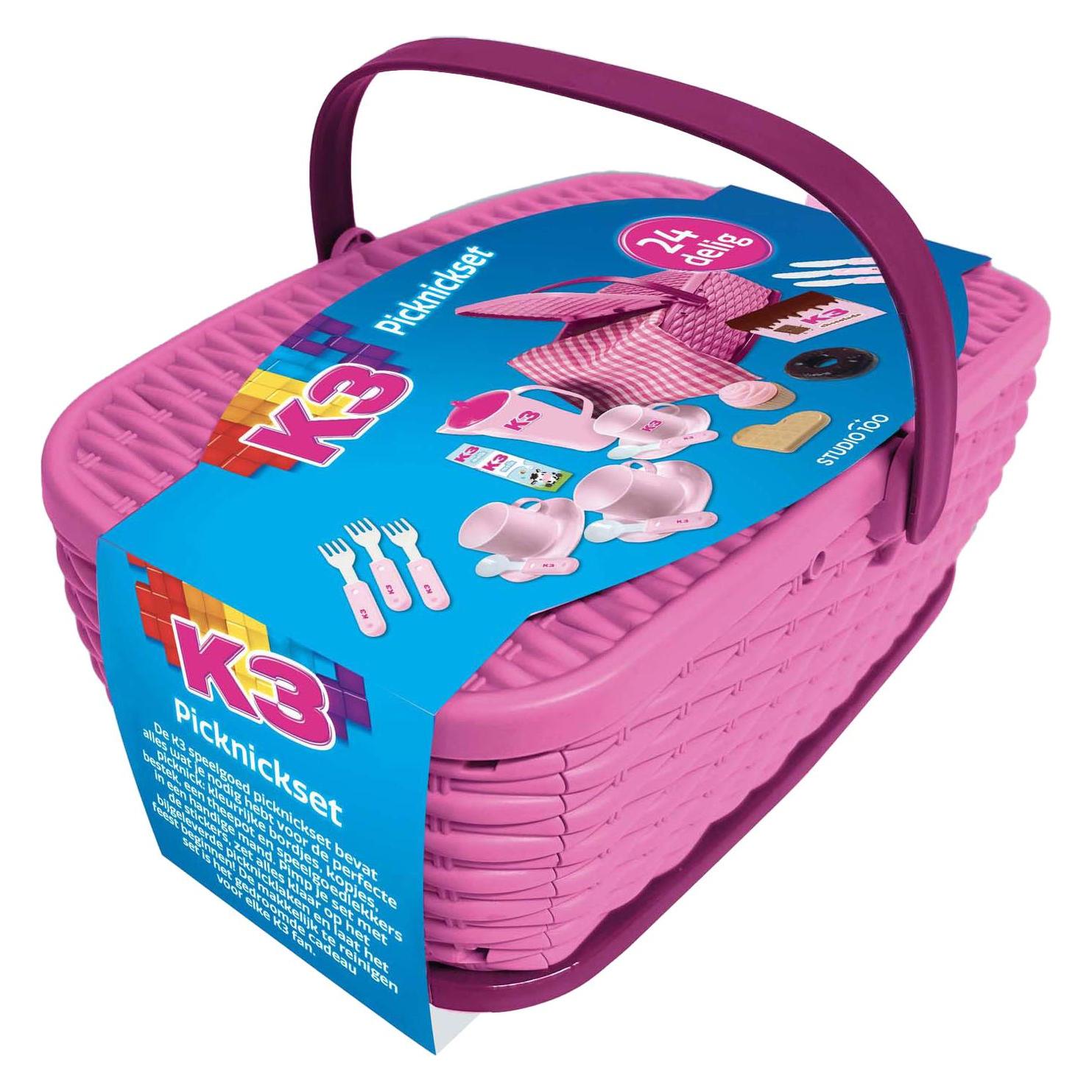 Studio 100 K3 Picknick-Set - 24-tlg. (62123915)