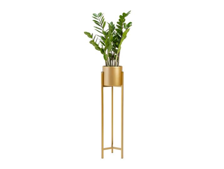 QUVIO Plantenstandaard - 22x22x90 cm - Goud - L