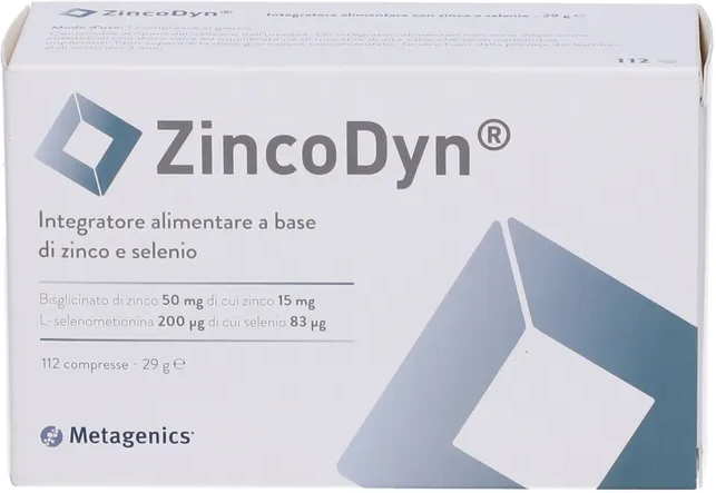 METAGENICS BELGIUM bvba Metagenics, ZincoDyn, 112 Compresse