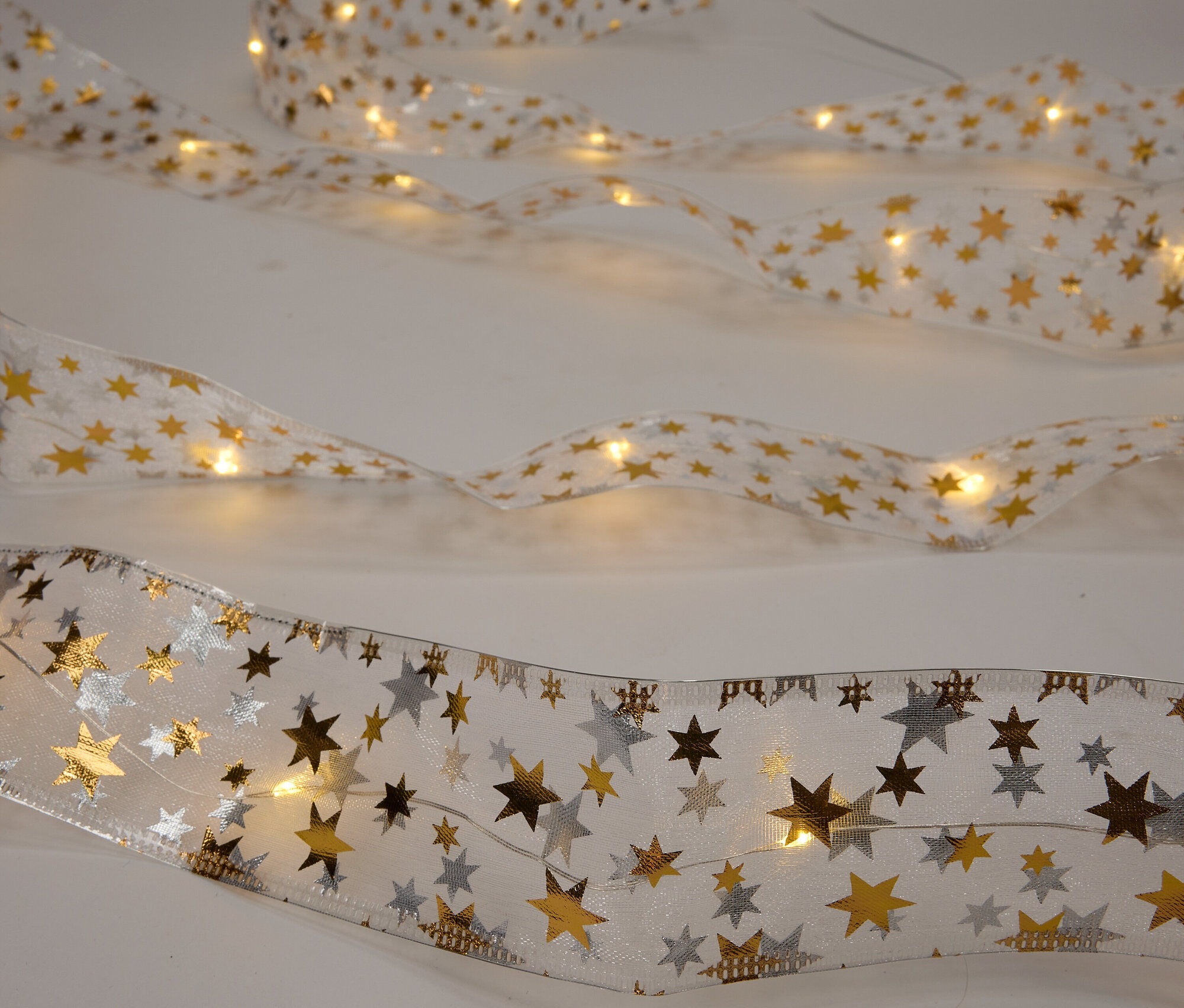 Tchibo - LED-Dekoband - gold