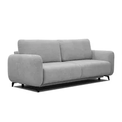 SOFA DRAKE 3-Sitzer mit Schlaffunktion, hellgrau