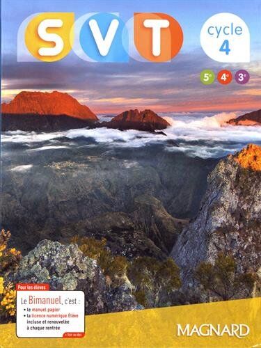 Collectif - SVT, sciences de la vie et de la terre, 5e, 4e, 3e, cycle 4 - Preis vom 12.10.2026 11:37:12 h