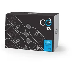 Crankbrothers CO2 Kartuschen 16g, mit Gewinde, Refillpack 30 St.