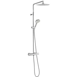 Damixa Silhouet Thermostat Duschsystem, Chrom, 579540000 579540000