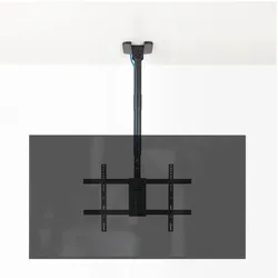 Tooq Technology LPCE1186TSLI-B (Decke, 60 kg, 43" - 86"), TV Wandhalterung, Schwarz