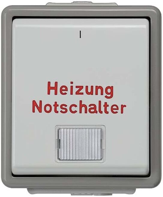 Siemens Indus.Sector Heizung-Notschalter Delta Fläche,dGr/hGr 5TA4741)