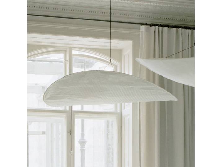 Design hanglamp Tense, dimbaar, wit / opaal, Keuken, Kunststof, Design, hanglamp
