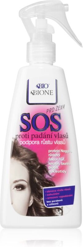 Bione Cosmetics SOS spray cheveux pour une croissance saine des racines 200 ml