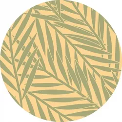 Mank Paper Cap Botanic aus Mattkarton, Ø 74mm, 200 Stück - Trinkschutz Glasabdeckung