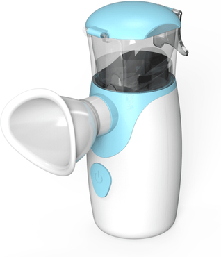 Inspired Deals Portable Eye Mist Sprayer For Dry Eyes Ultrasonic Eye Care Device blue