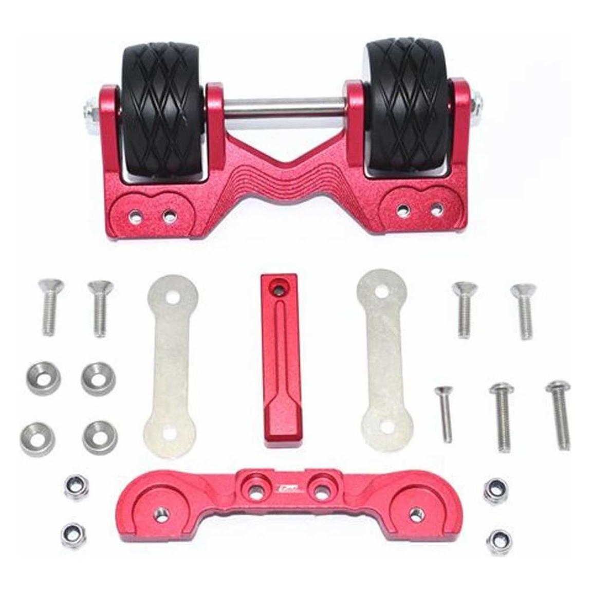 GPM Aluminium Wheeliebar hinten rot TRX MAXX (GPMTXMS040RR)