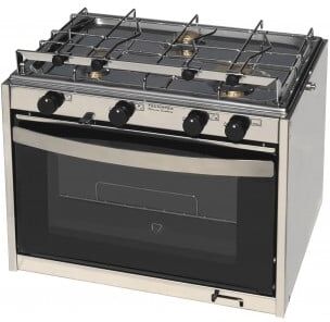 Techimpex Cucina a 3 fuochi Grecale con forno