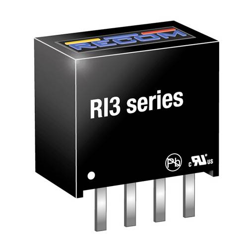 RECOM RI3-1212S DC/DC-Wandler 12V 12V 0.25A 3W Anzahl Ausgänge: 1 x Inhalt 1St.