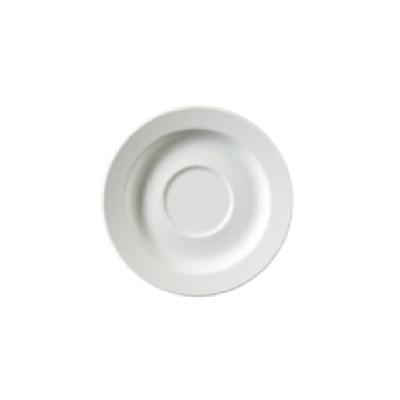 6 x Caterado Suppenuntertasse ADRINA, Farbe: weiß, Durchmesser: 17 cm, Material: Porzellan, Hotelgeschirr.