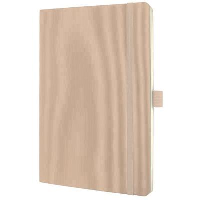 SIGEL CO332 Notizbuch Conceptum, ca. A5, kariert, Softcover, beige