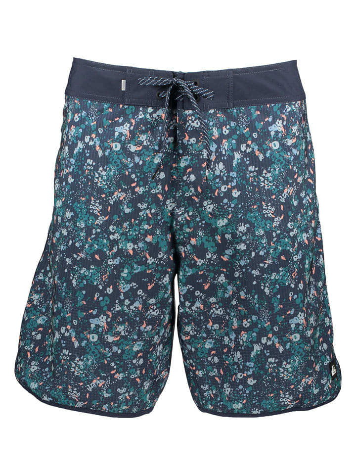 Quiksilver Badeshorts "Highline Scallop" in Dunkelblau - 32