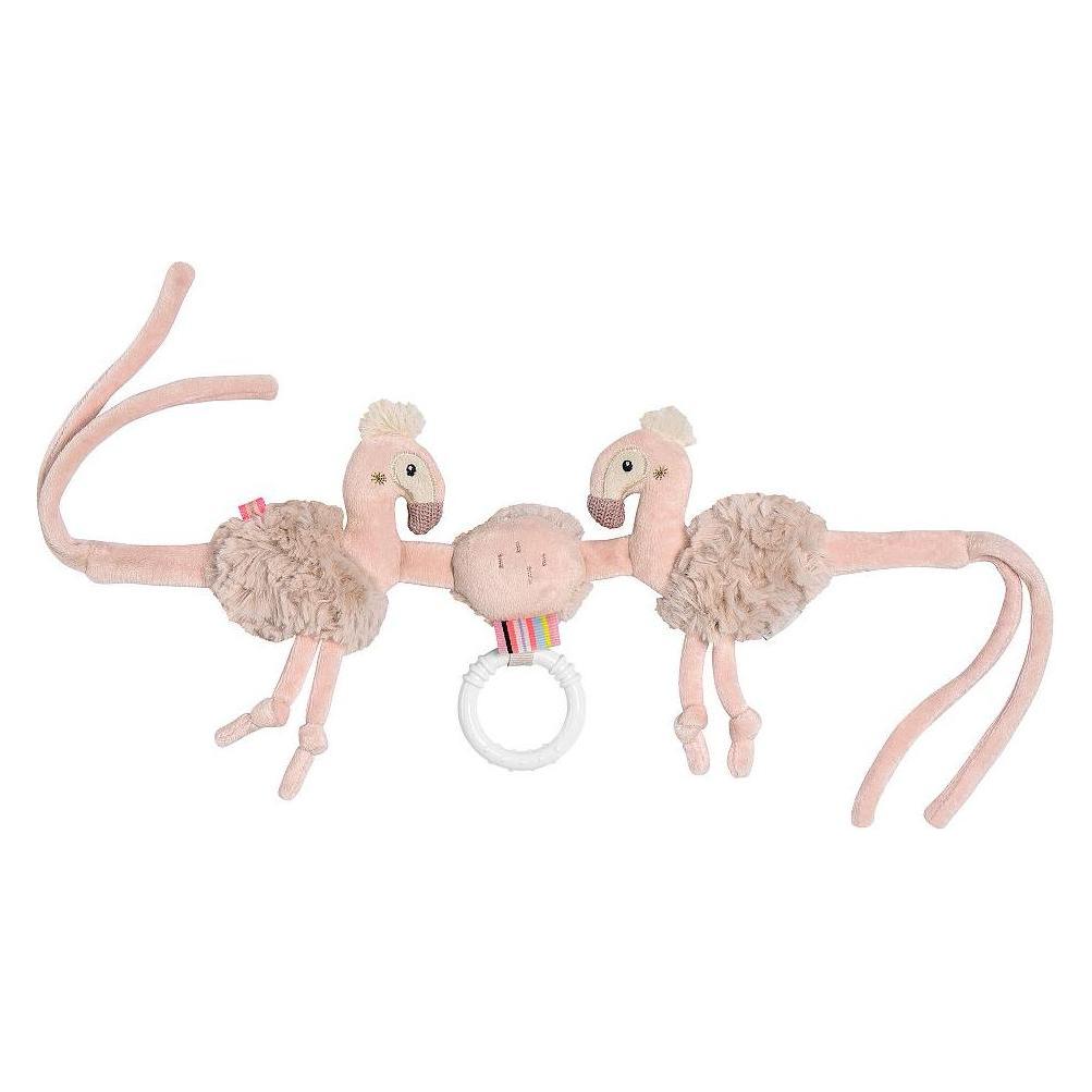 Fehn Kinderwagenkette Flamingo Rose, Material: Polyester (00042337)