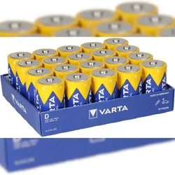 20x Varta Batterie Mono D 4020 Industrial