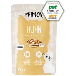Primox Katzennassfutter Huhn 85g Pouch 12x85 g